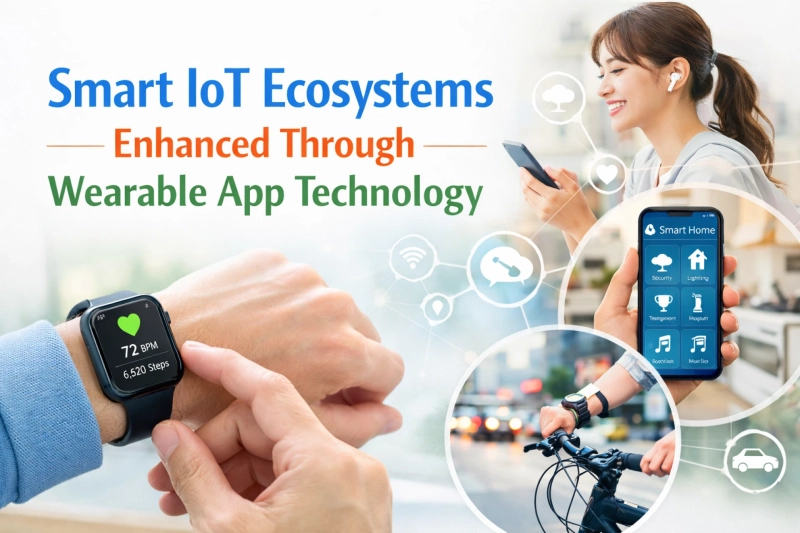 Smart IoT Ecosystems Enhanced Through Wearable App Technology