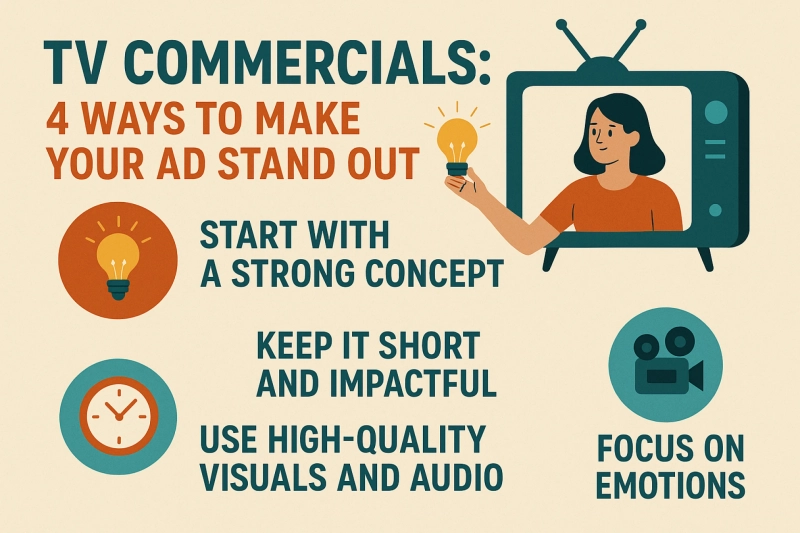 TV Commercials: 4 Ways to Make Your Ad Stand Out