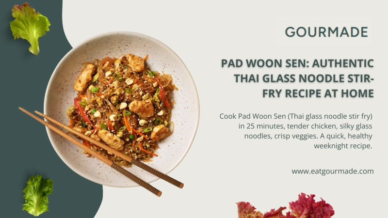 Pad Woon Sen: Authentic Thai Glass Noodle Stir-Fry Recipe at Home