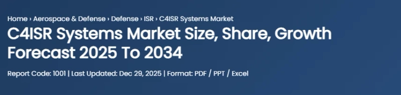 C4ISR Systems Market Type, Application, Technologies, Growth Rate, Trends and Investment Opportunities to 2034