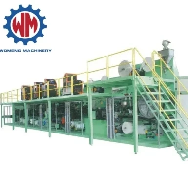 What are the key process control mechanisms built into the diaper machine manufacturers in china?