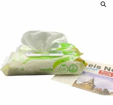 What is the production process for creating custom wet wipes, and what is the typical lead time for orders?