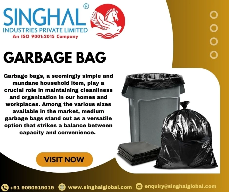 Garbage Bags: Keeping Waste Contained and Environments Clean