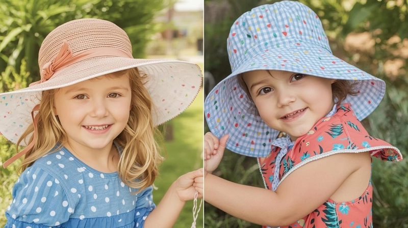 Sun Safe Kids Hats for Everyday Australian Adventures