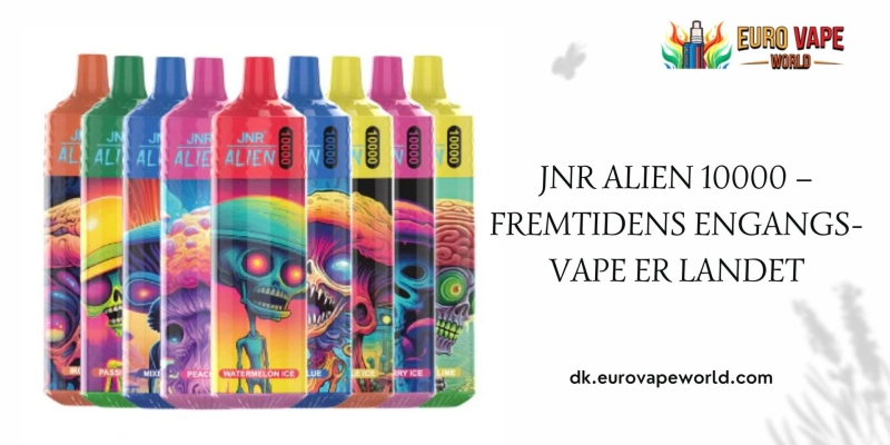 JNR Alien 10000 – Fremtidens engangs-vape er landet