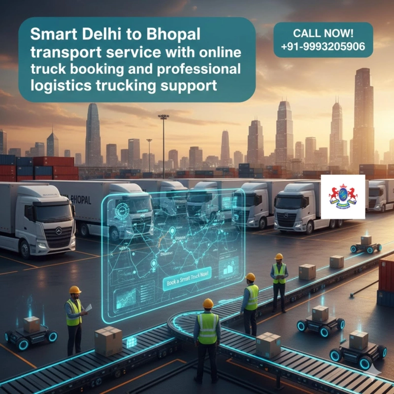 Smart Delhi to Bhopal Transport Services for Reliable Cargo Delivery