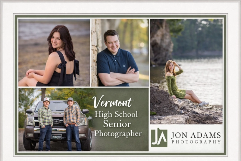Vermont High School Senior Photographer for Natural Portraits