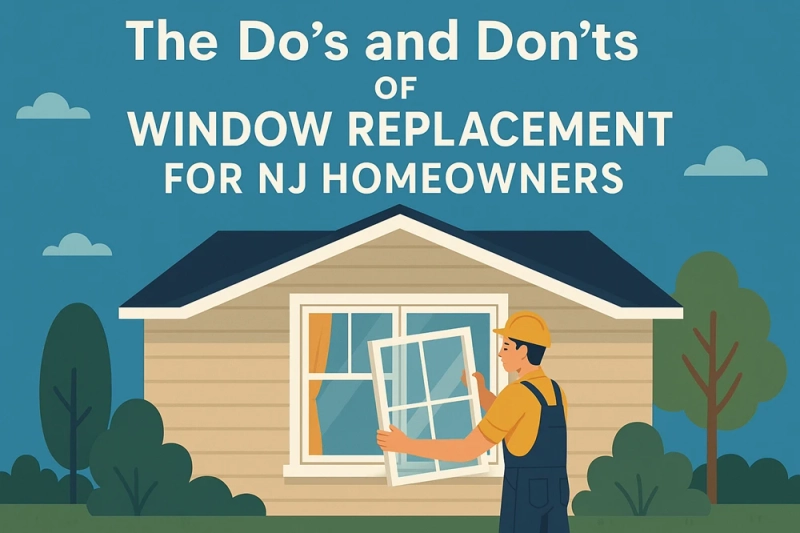 The Do’s and Don’ts of Window Replacement for NJ Homeowners
