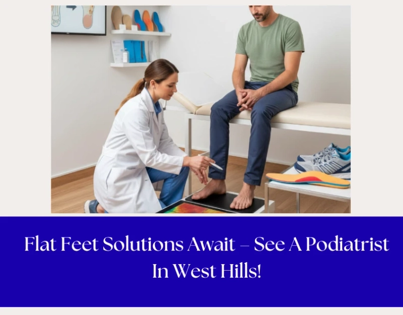 Flat Feet Solutions: What a Podiatrist in West Hills Recommends