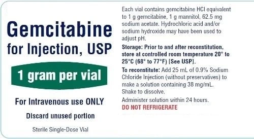 Gemcitabine: A nucleoside metabolic inhibitor