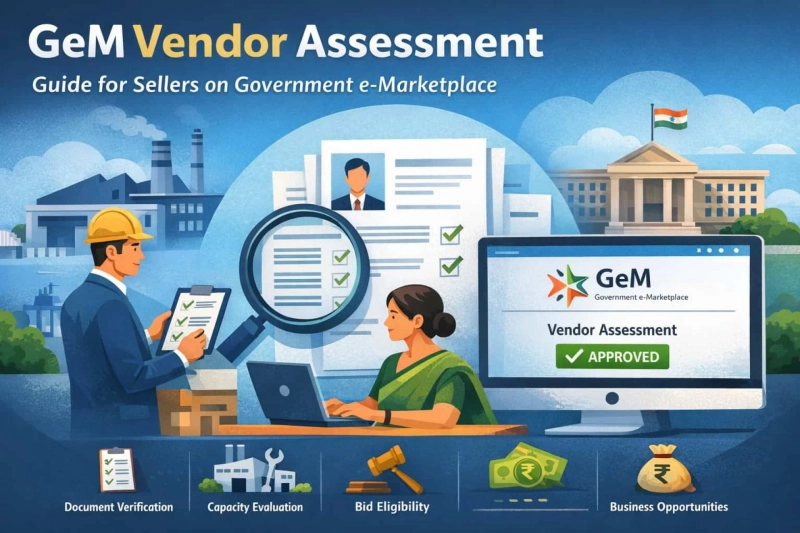GeM Vendor Assessment: Complete Guide for Sellers on Government e-Marketplace