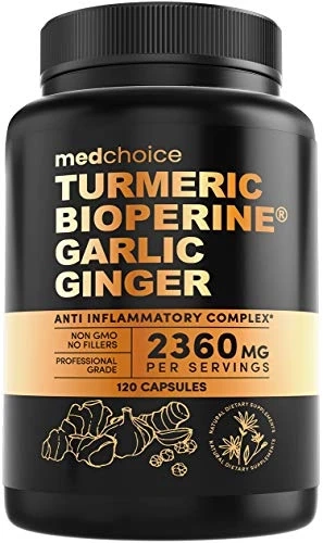 4-in-1 Turmeric Curcumin w Bioperine 2360mg