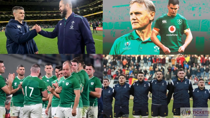 Ireland Rugby World Cup team and France Rugby World Cup 2023