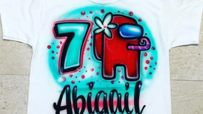 Elevate Your Style: The Artistry of Custom Airbrush Cartoon Shirts and Name Designs