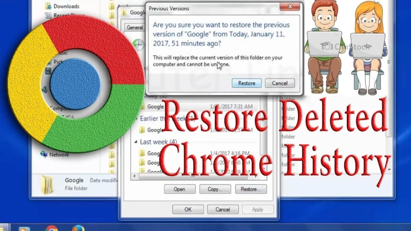 Ways to Recover Google Chrome Deleted History
