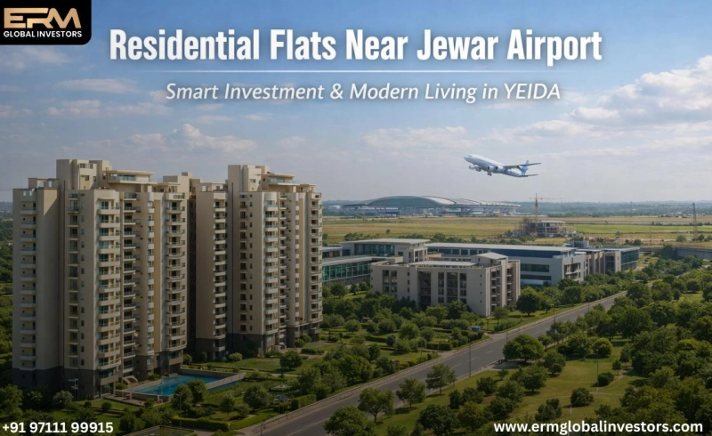 Residential Flats Near Jewar Airport – Smart Investment & Modern Living in YEIDA