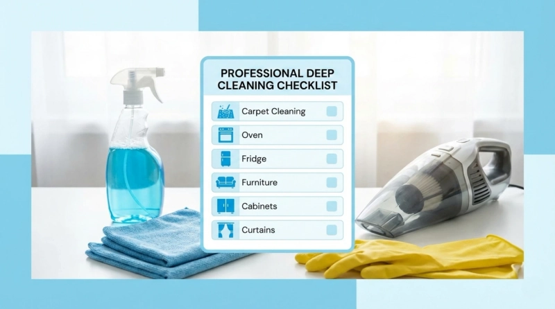 What is Included in a Professional Deep Cleaning Service?
