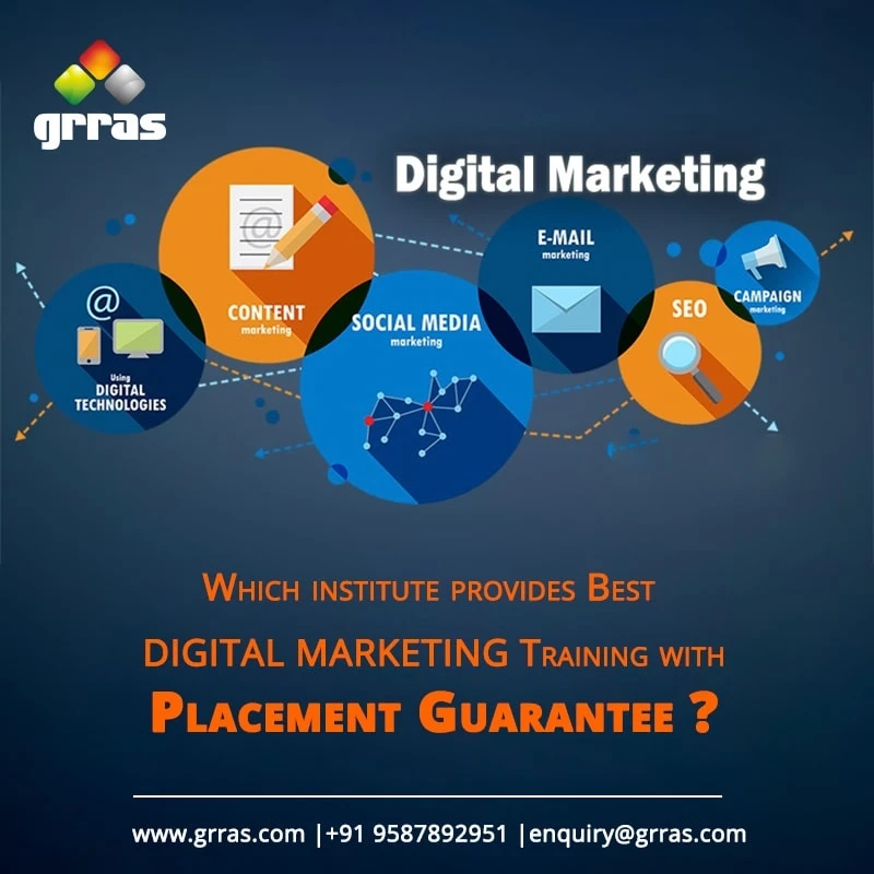 Which institute provides the best Digital Marketing training with placement guarantee