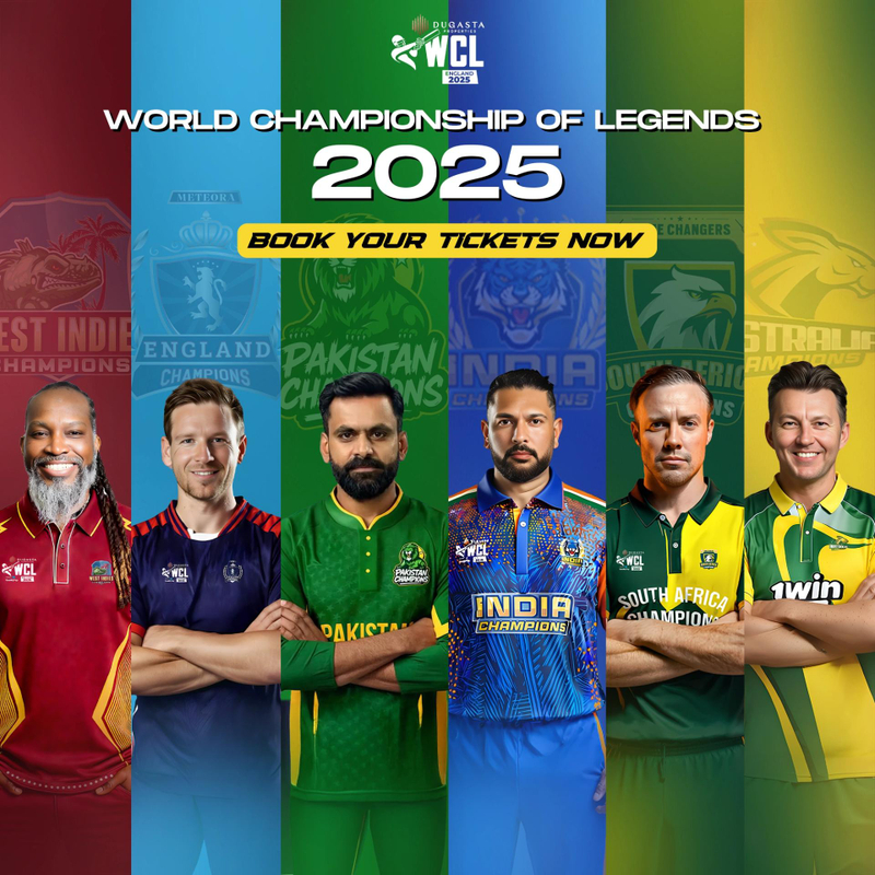 World Championship of Legends Cricket 2025 Points Table