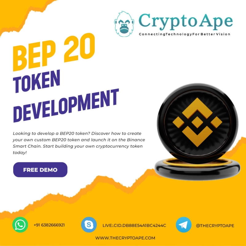How a BEP20 Token Development Company Can Help You Reach Your Business Goals