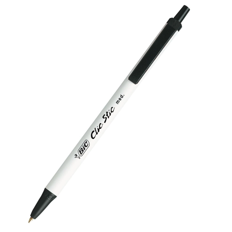 Click With BIC Clic Stic Retractable Ball Pen