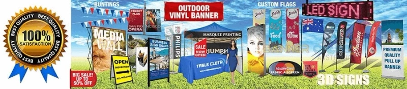 Enhance Your Brand Visibility with Marquees, Poster Printing, and Car Stickers