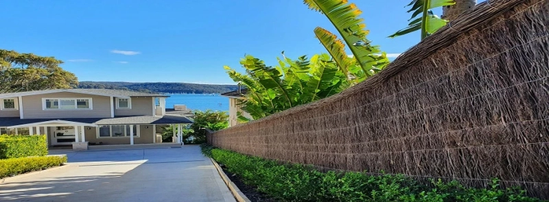 Natural Brushwood Panels Designed with Custom Sizing for Unique Spaces