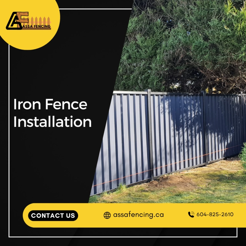 Iron Fence Installation: Secure and Elegant Solutions by Assa Fencing