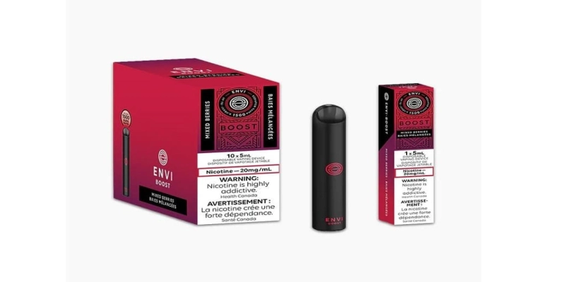 The Envi Boost Disposable Is the User-Friendly Vape Device You’ve Been Waiting for