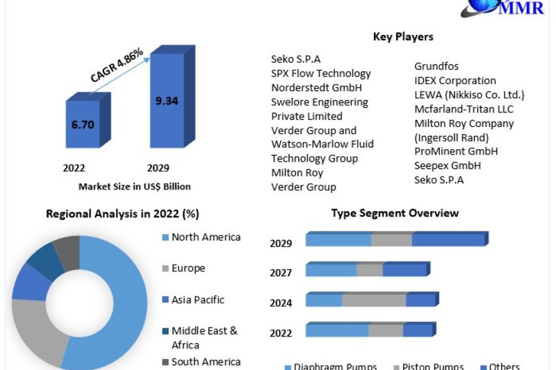 Metering Pumps Market Company Profiles, Demand, Key Discoveries, Challenges, and Threats with in Analyze the Factors 2029
