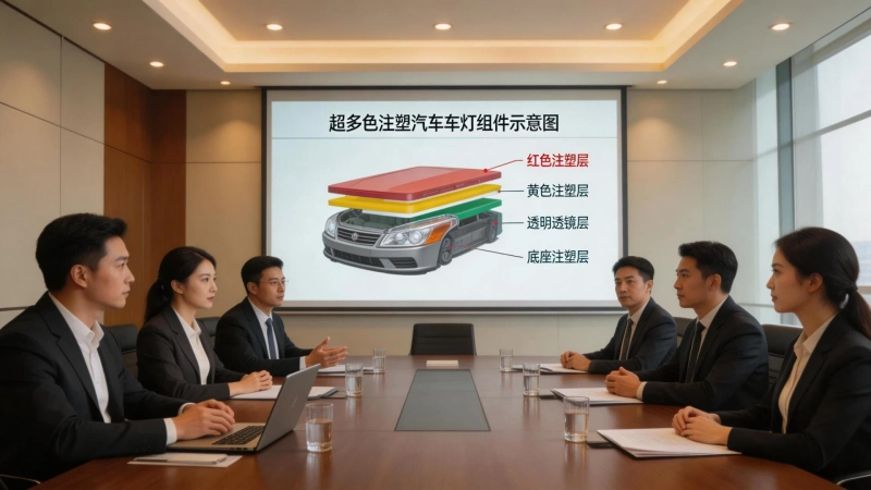 First Mold Participates in Symposium to Discuss Feasibility of Super Multi-Color Injection-Molded Automotive Lamps