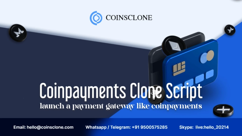 CoinPayments Clone Script: Launch a crypto payment gateway like CoinPayments