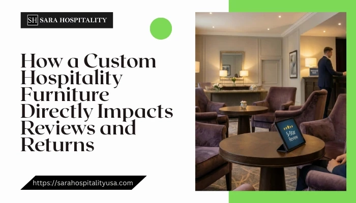 How a custom Hospitality Furniture Directly Impacts Reviews and Returns