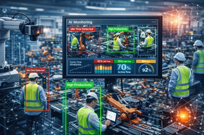 How AI-Powered Computer Vision Is Transforming Time Management & Productivity in Manufacturing