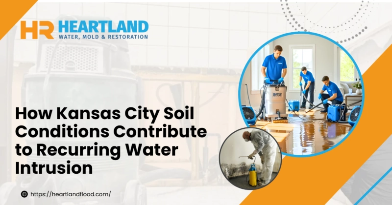 How Kansas City Soil Conditions Contribute to Recurring Water Intrusion