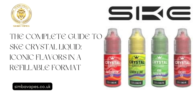 The Complete Guide to SKE Crystal Liquid: Iconic Flavors in a Refillable Format
