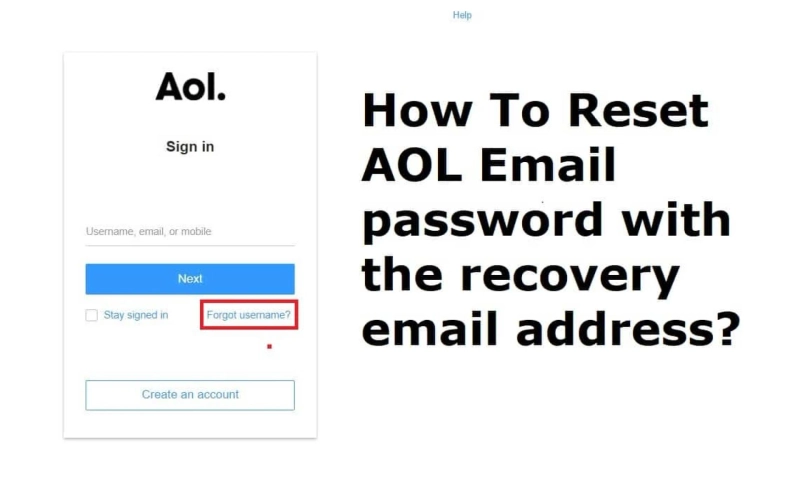 How to Change Your AOL Password or Reset/Recover it
