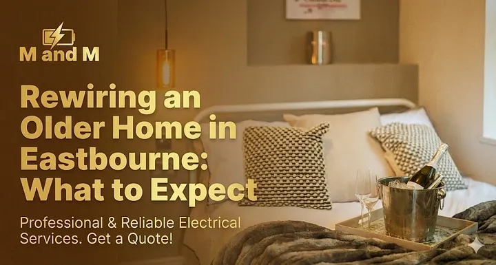 Rewiring an Older Home in Eastbourne: What to Expect