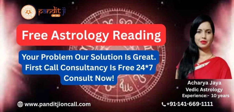 Free Astrology Reading | Pandit Ji On Call 24/7