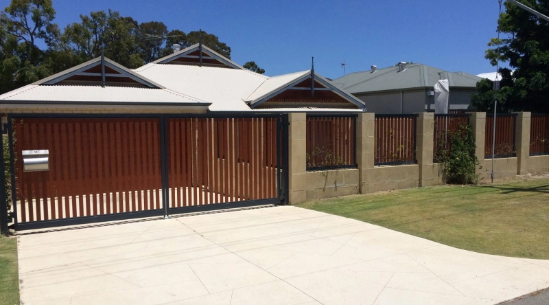 Slat Fences and Gates in Perth – Great Range of Standard Designs | Elite Gates