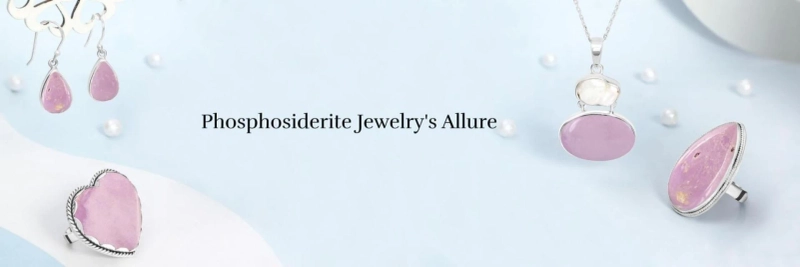 Phosphosiderite Jewelry with a Cosmic Touch