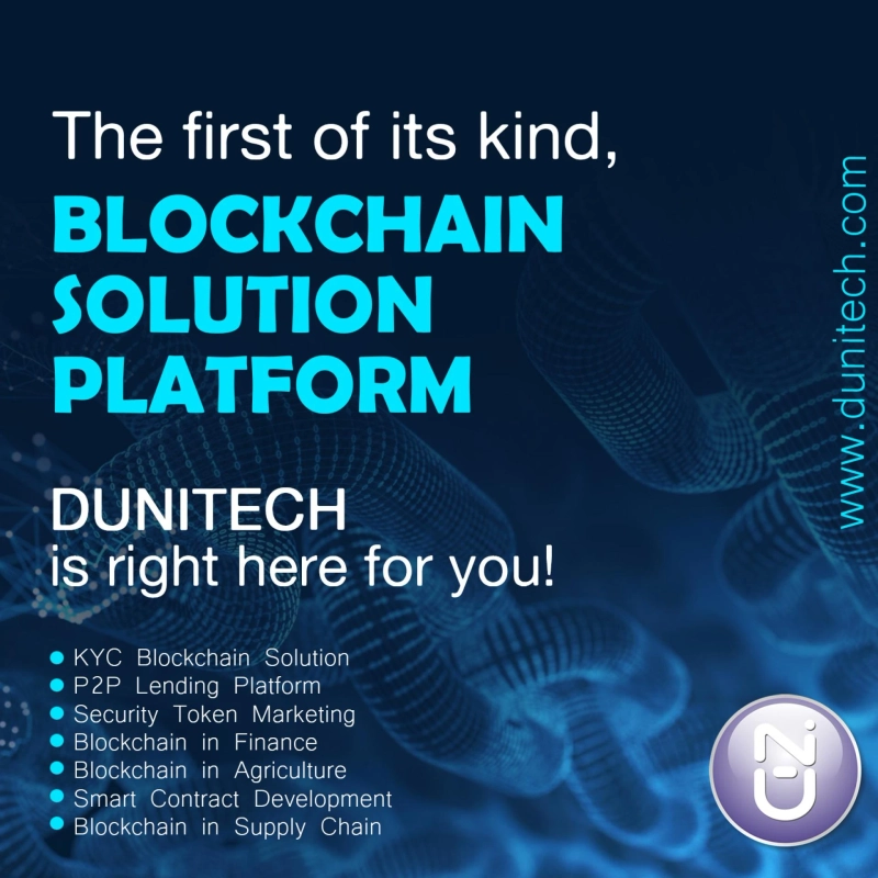 dunitech blockchain in transportation alliance leadership