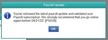 QuickBooks Error PS038: Expert Solutions for Seamless Payroll Management