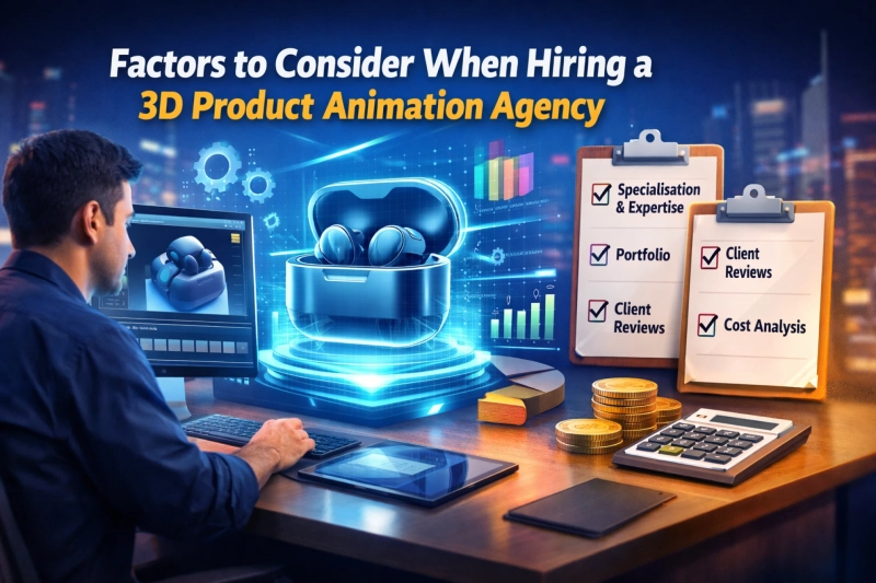 Factors to Consider When Hiring a 3D Product Animation Agency