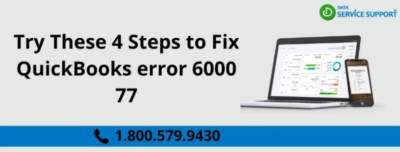 Learn how to fix Quickbooks error 6000-77 in this short guide
