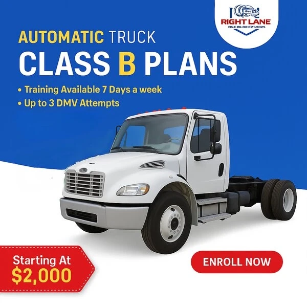 Class B CDL Training Near Me for Career-Focused Drivers