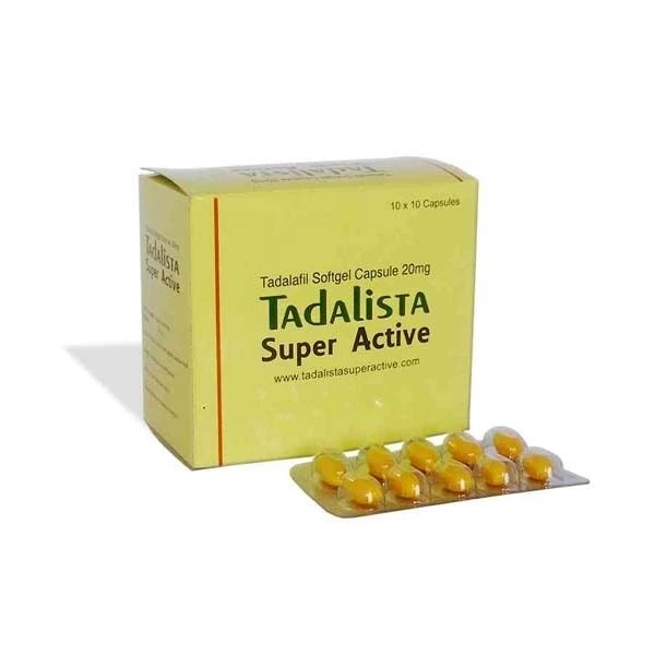 Buy Tadalista Super Active | Use | Work | Tadalafil | Extra 5% off - flatmeds