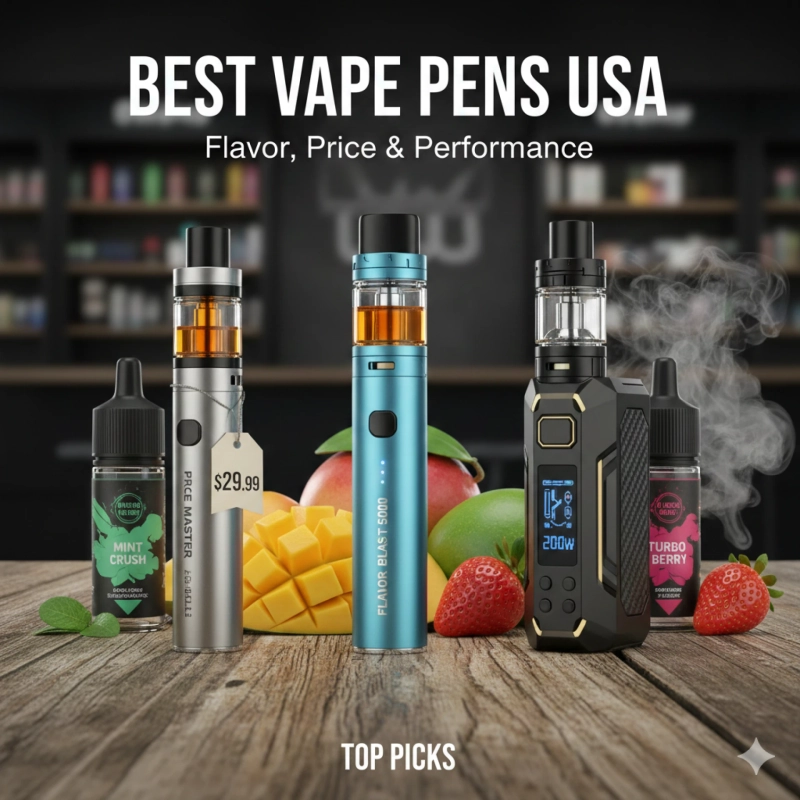 Best Vape Pen to Buy in the USA – Top Picks for Flavor, Price & Performance