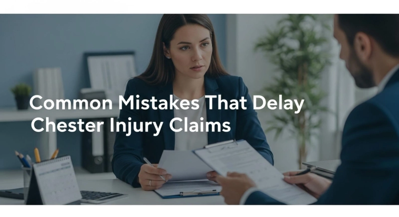 Common Mistakes That Delay Chester Injury Claims