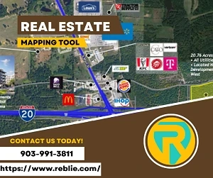7 Benefits of Real Estate Mapping Software like REBLIE